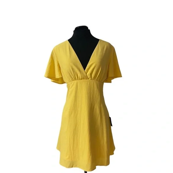 mustard yellow sun dress Sunny Days Ahead Sun Dress | Mustard Yellow Ruffle Dress